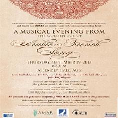 A Musical Evening from the Golden Age of Arabic and French Song